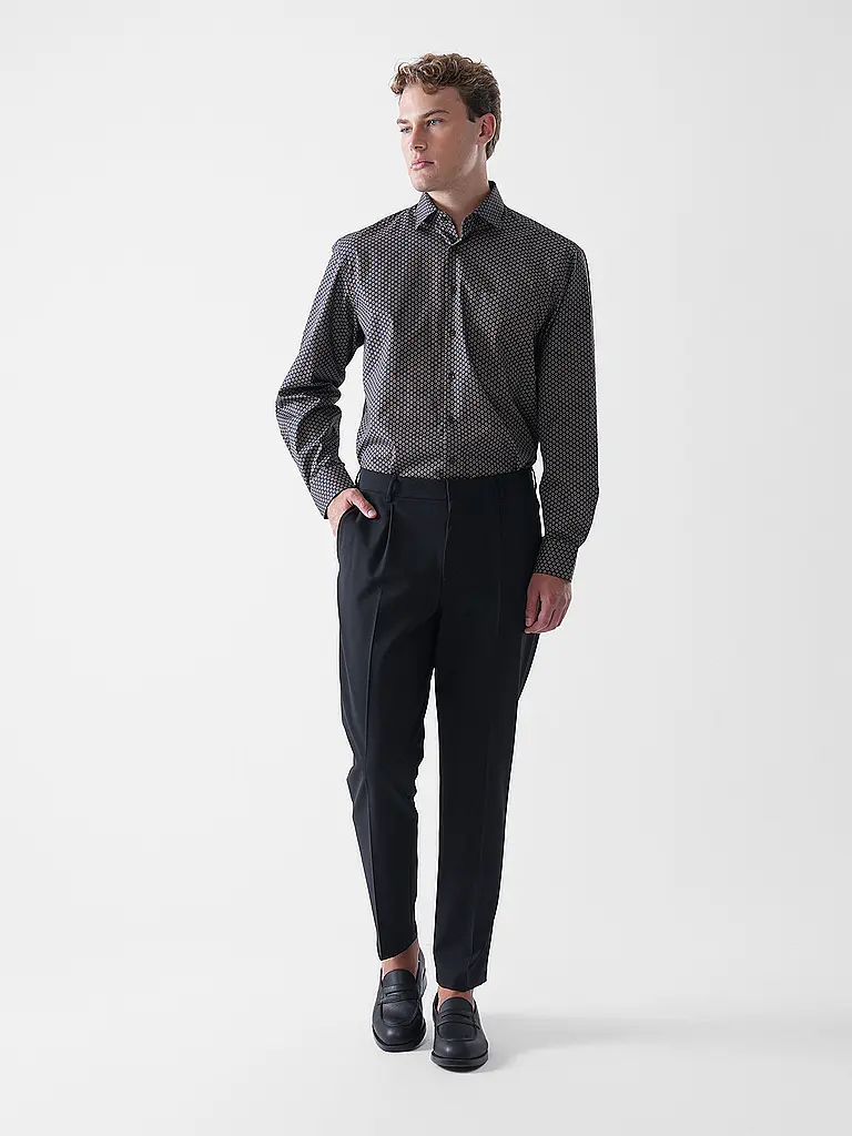 SEIDENSTICKER | Hemd Regular Fit  | braun
