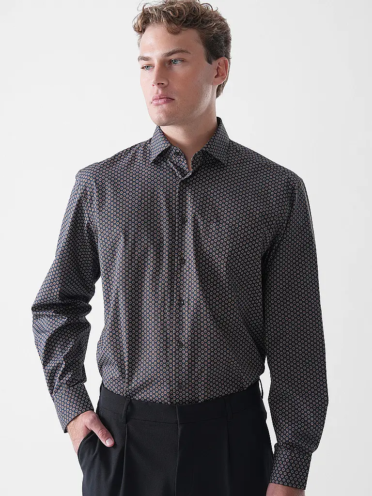 SEIDENSTICKER | Hemd Regular Fit  | braun