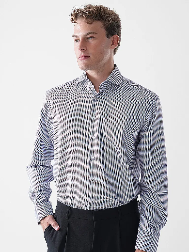 SEIDENSTICKER | Hemd Regular Fit  | dunkelrot