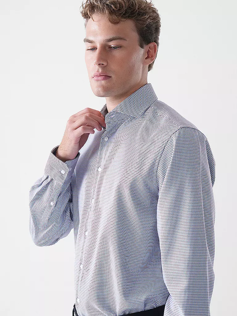 SEIDENSTICKER | Hemd Regular Fit  | dunkelrot