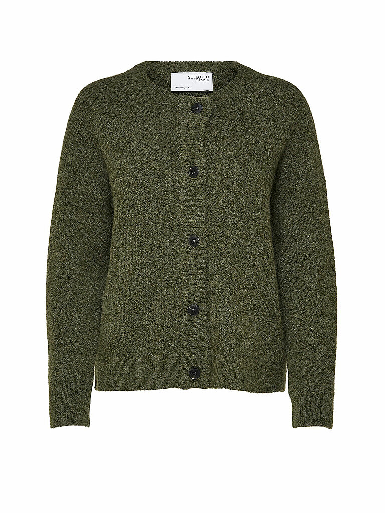Cardigan SLFLULU olive XS damen
