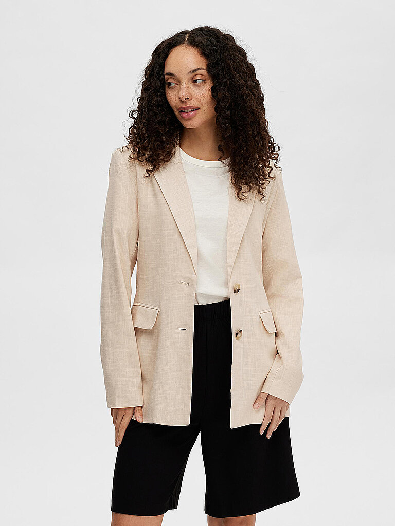 Blazer SLFVIVA beige 36 damen