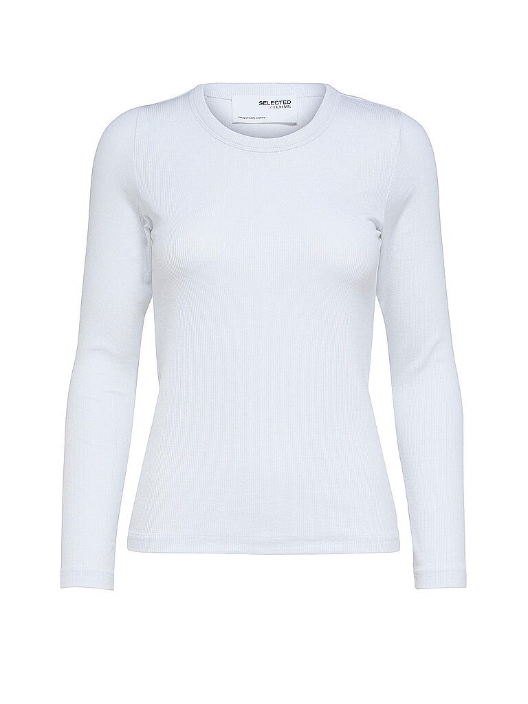 SELECTED FEMME Langarmshirt SLFDIANNA  weiss | L