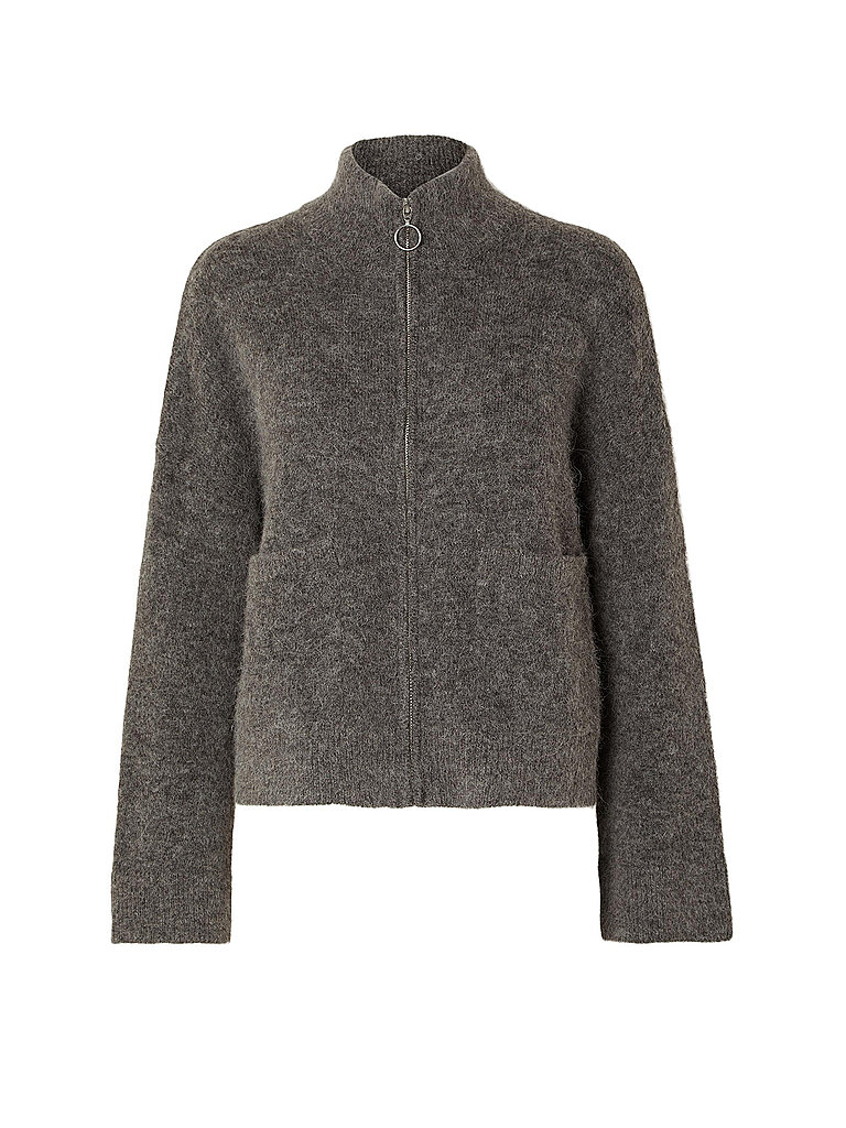 SELECTED FEMME Strickjacke SLFSIA  grau | L