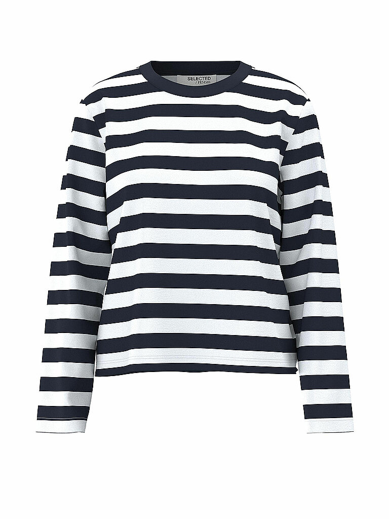 Langarmshirt SLFESSENTIAL dunkelblau XS damen