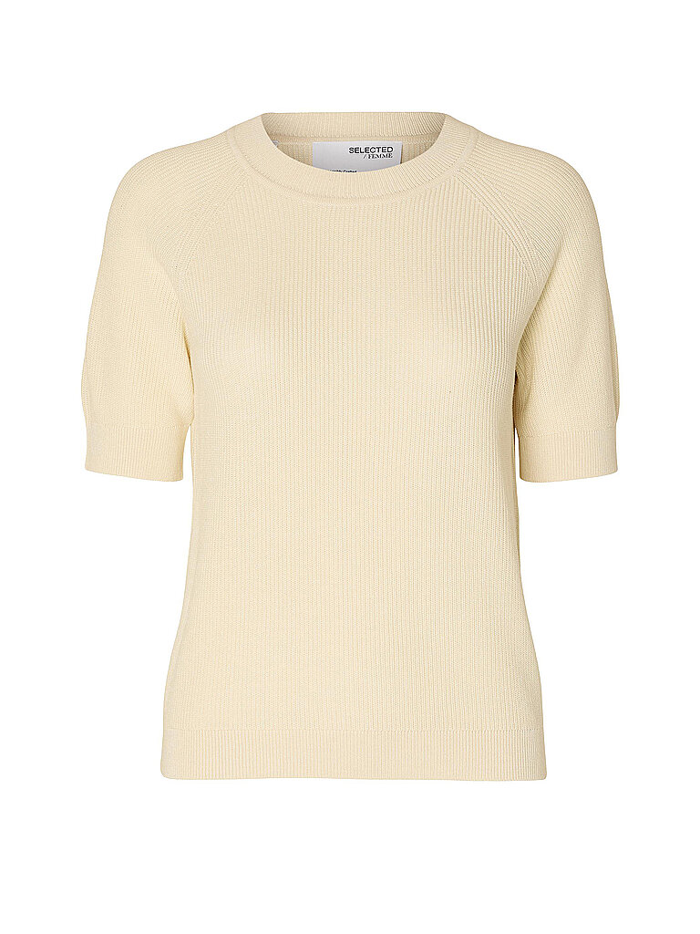 SELECTED FEMME Pullover SLFELINNA creme | L