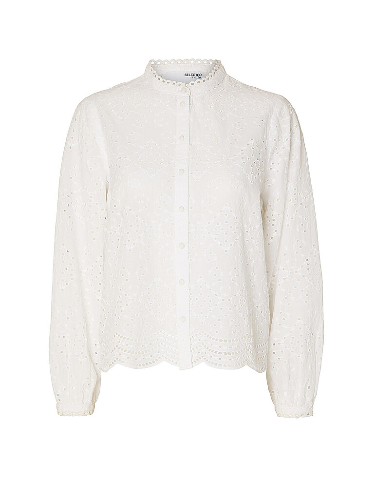 SELECTED FEMME Bluse SLFTATIANA weiss | 40