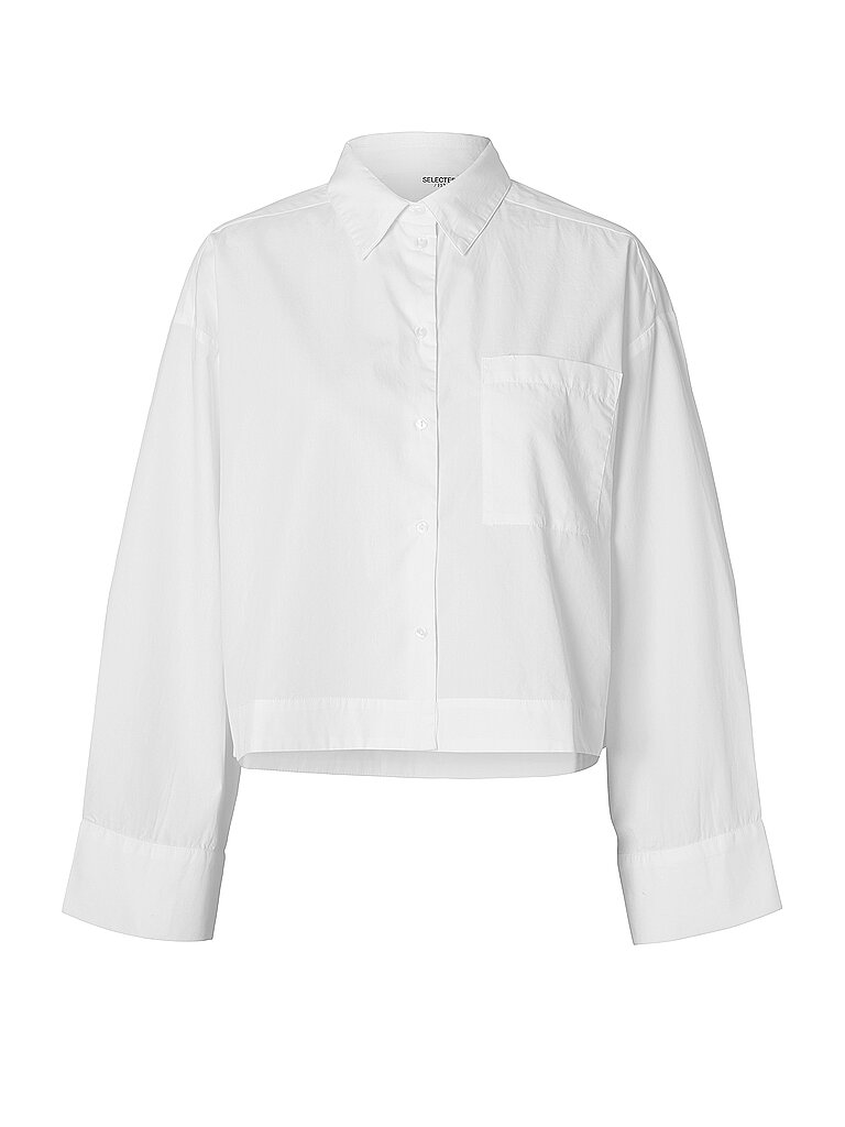 SELECTED FEMME Bluse SLFASTHA weiss | 36