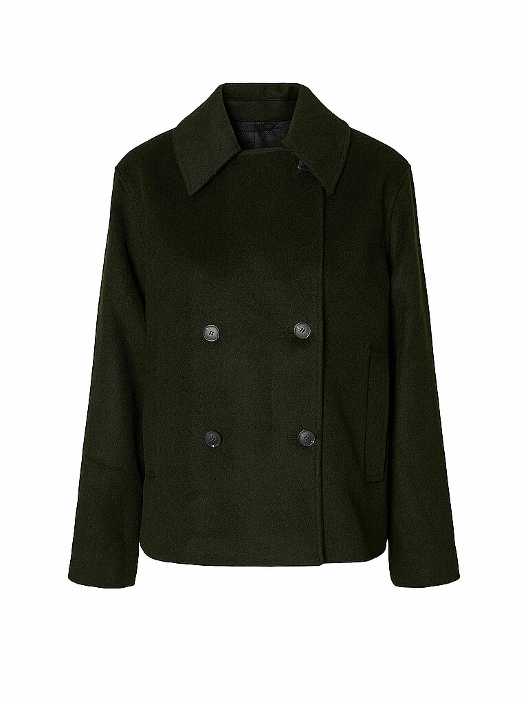 Wolljacke SLFALMA olive 42 damen