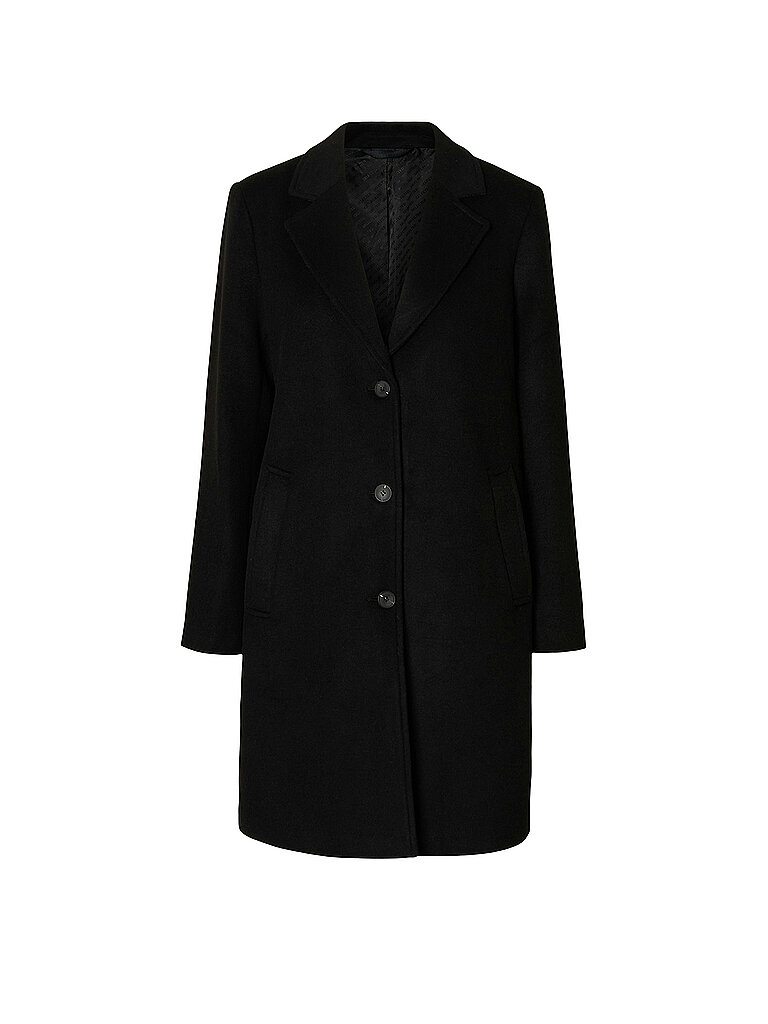 SELECTED FEMME Wollmantel SLFSASJA schwarz | 38