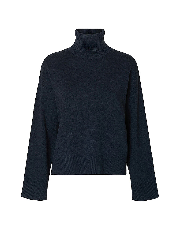 SELECTED FEMME Rollkragenpullover SLFKAMMA  dunkelblau | L