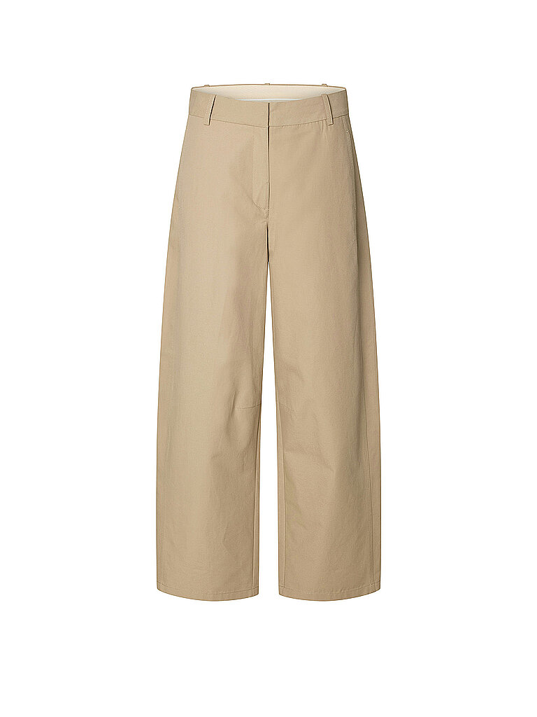SELECTED FEMME Businesshose SLFBARREL MARLA creme | 38