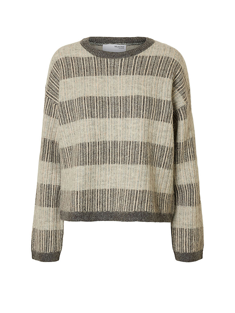 Pullover SLFALVA beige L damen