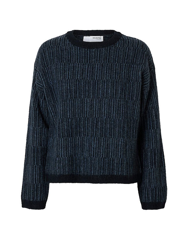 SELECTED FEMME Pullover SLFALVA dunkelblau | S