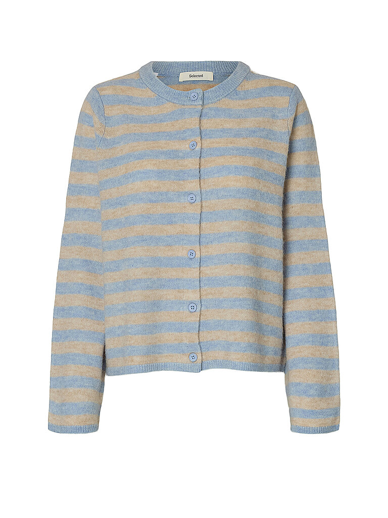 Strickjacke SLFLULU blau L damen