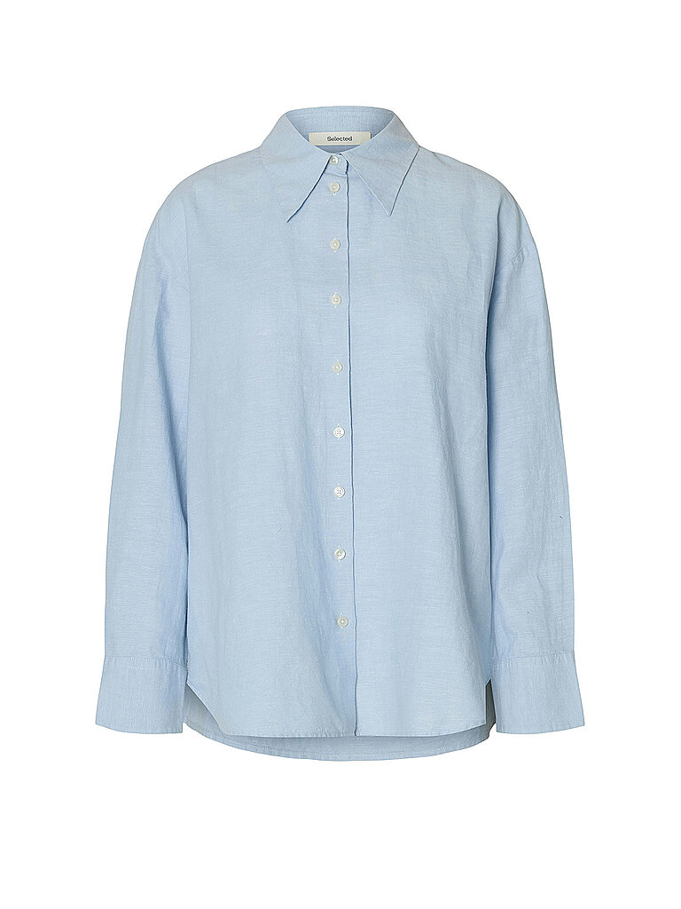 Bluse SLFCLEO hellblau 40 damen