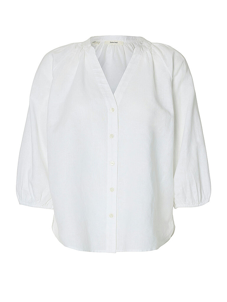 Bluse SLFCLEO-ALBERTA weiss 38 damen