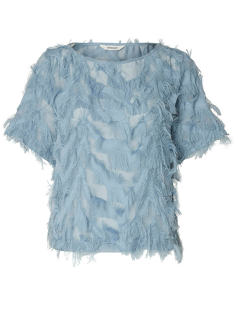 Blusenshirt SLFMYLINE blau 36 damen