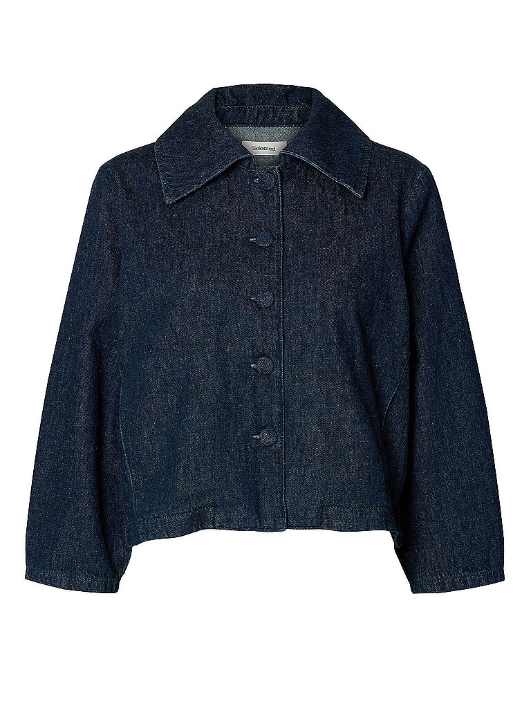 SELECTED FEMME Jeansjacke  SLFRELAXED HANNY  dunkelblau | 34