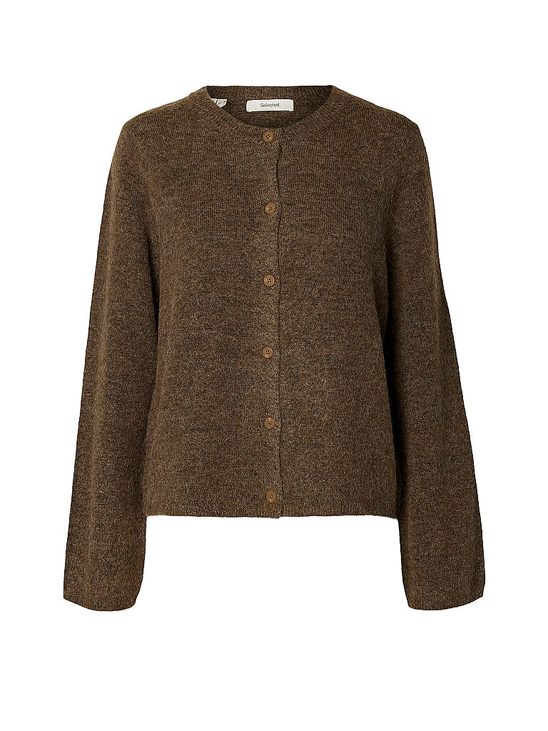 SELECTED FEMME Strickjacke SLWLULU braun | S