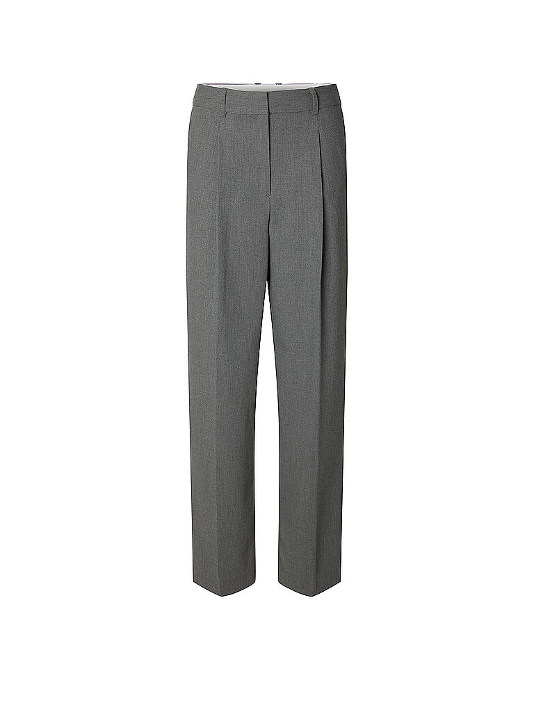 SELECTED FEMME Marlenehose SLWWIDE MARA grau | 36/L32