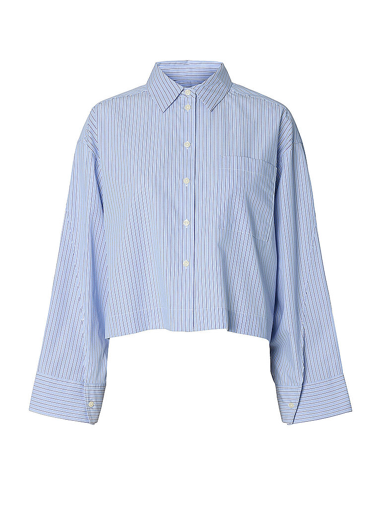 SELECTED FEMME Bluse SLWDANNIE dunkelblau | 34