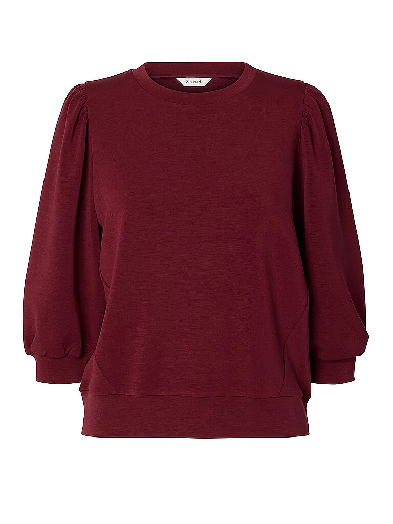 SELECTED FEMME Sweater SLWTENNY  dunkelrot | XS