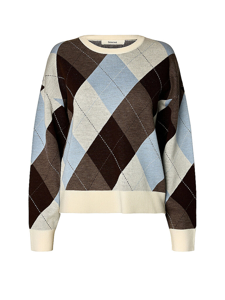 SELECTED FEMME Pullover SLWTHEA beige | XS