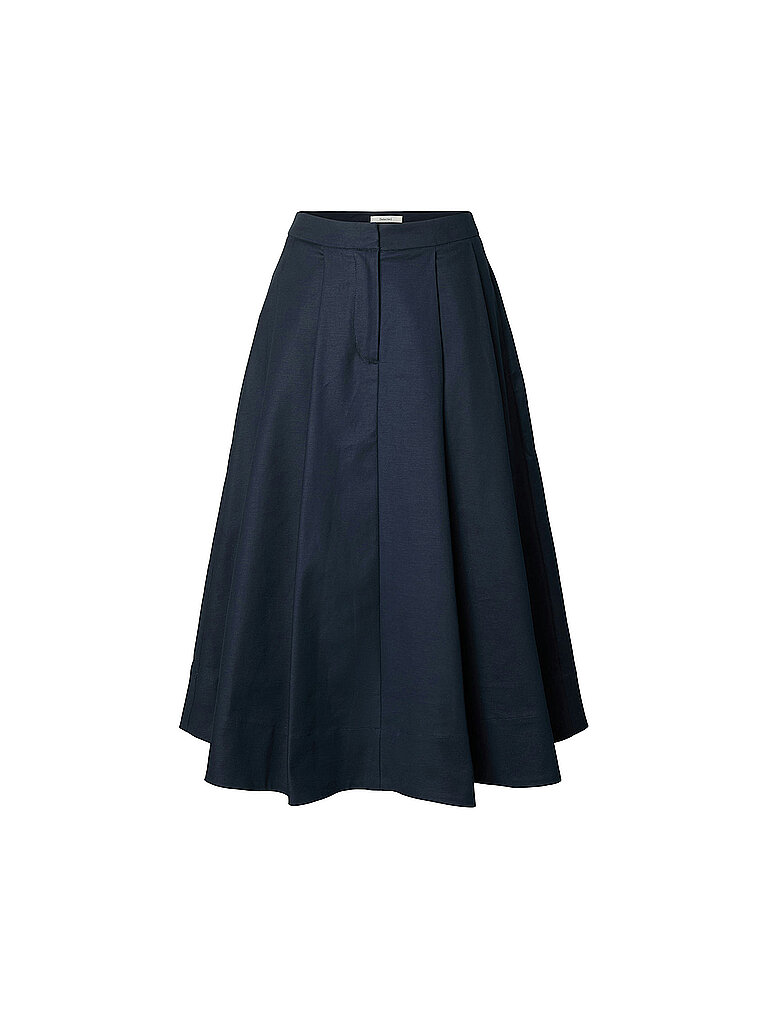 SELECTED FEMME Midirock SLWHEATHER dunkelblau | 34