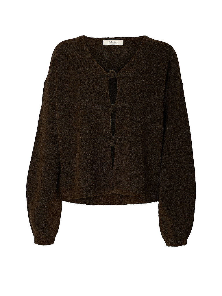 SELECTED FEMME Cardigan SLWLULU braun | XS