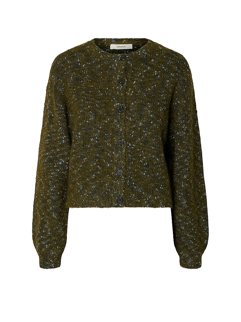 SELECTED FEMME  Strickjacke SLWKAT c olive | S