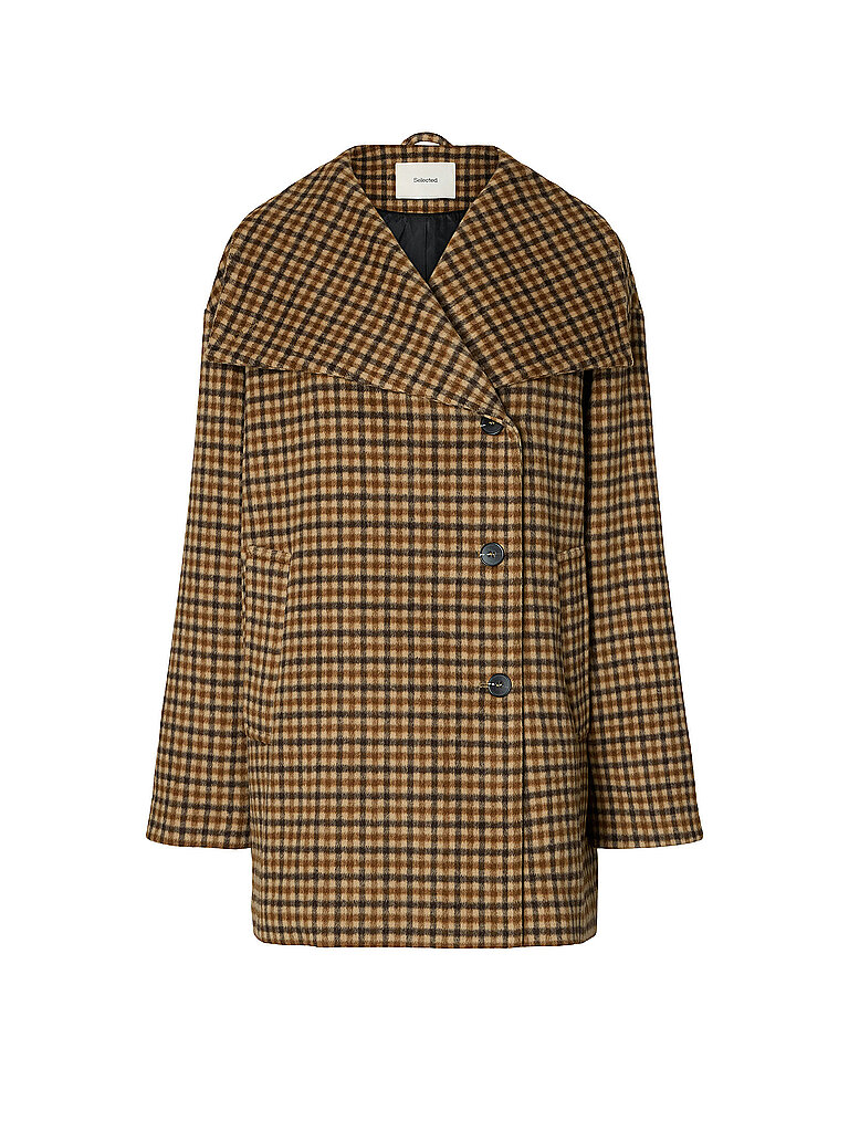 SELECTED FEMME Wollmantel SLWCAROLYN braun | 34