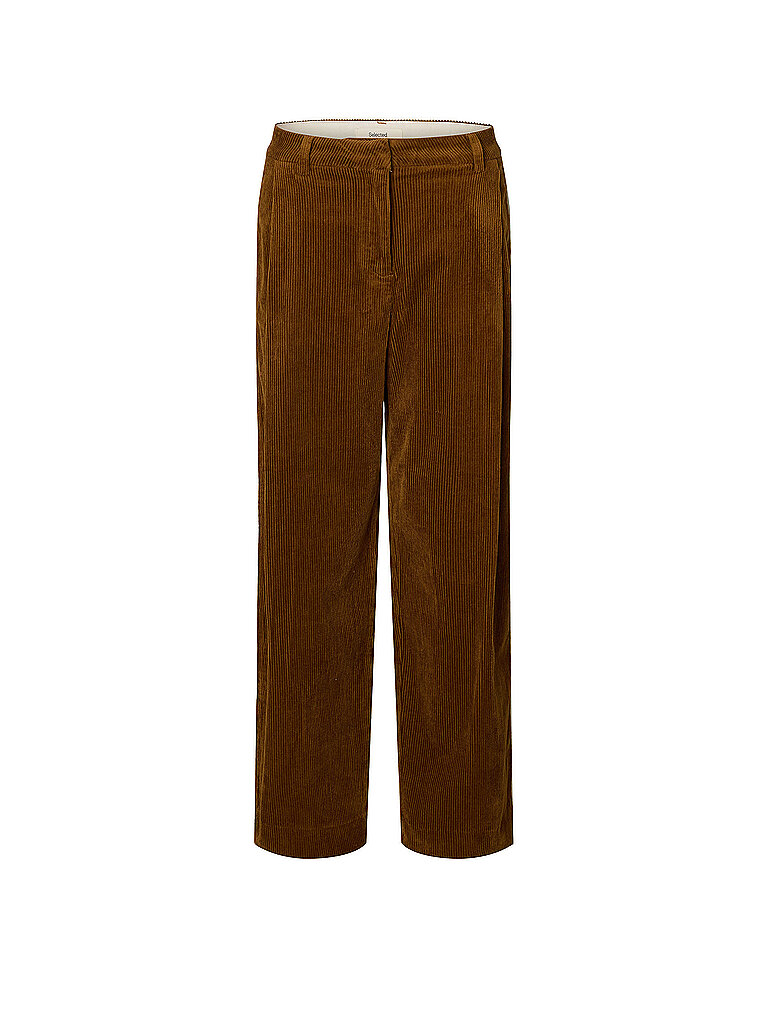 SELECTED FEMME Marlenehose  SLWWIDE  braun | 34/L32