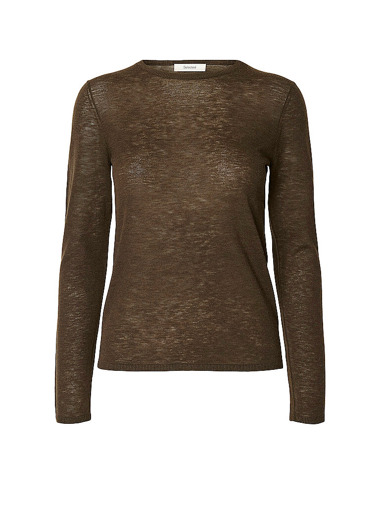 SELECTED FEMME Pullover SLWVENDY braun | M