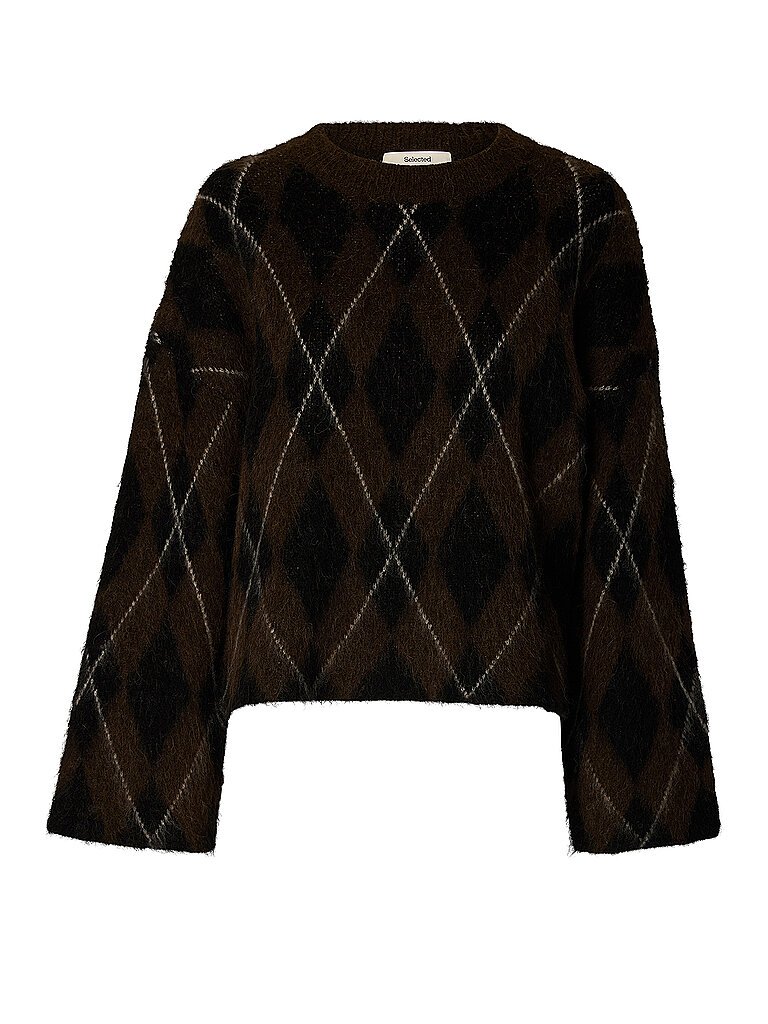 SELECTED FEMME Pullover SLWLULU braun | XL