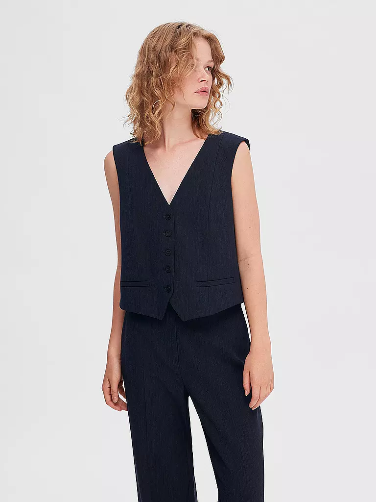 SELECTED FEMME | Anzugweste SLFRITA | dunkelblau