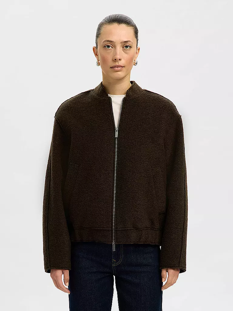 SELECTED FEMME | Blouson SLFREIGN | braun