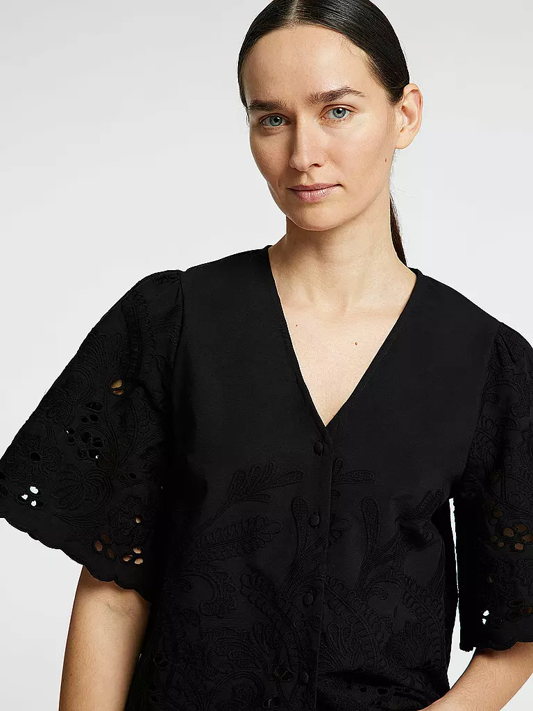 SELECTED FEMME | Bluse SLFDAHLIA BRODERI | weiss