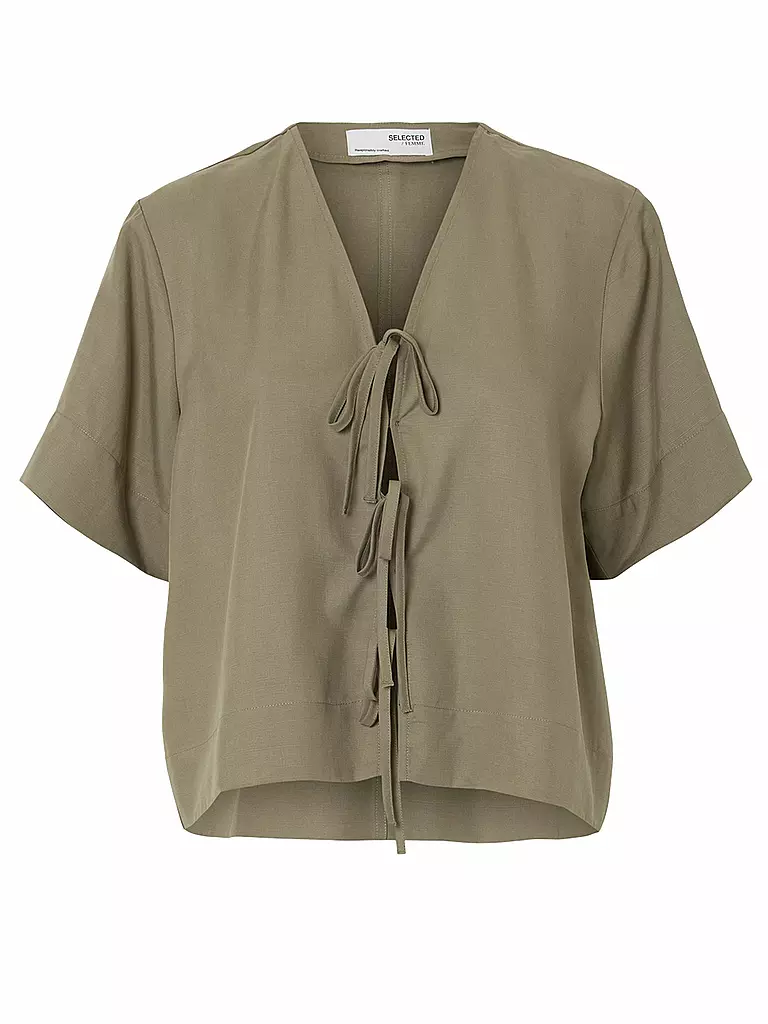 SELECTED FEMME | Bluse SLFNATUK | olive