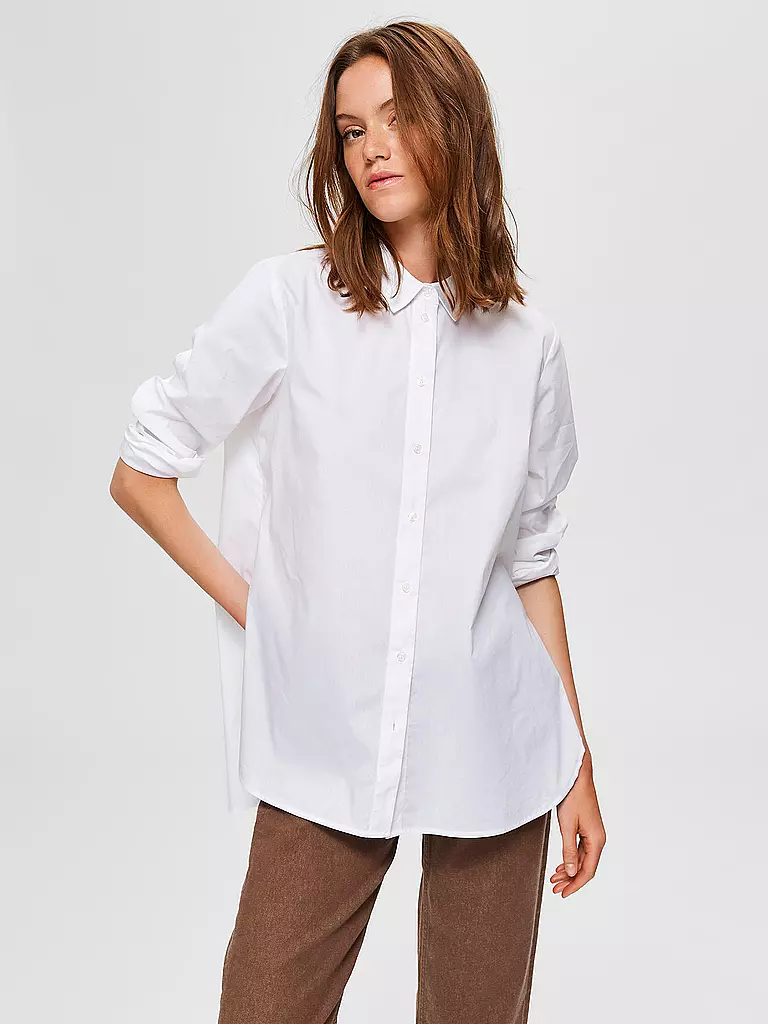 SELECTED FEMME | Bluse SLFORI | weiss