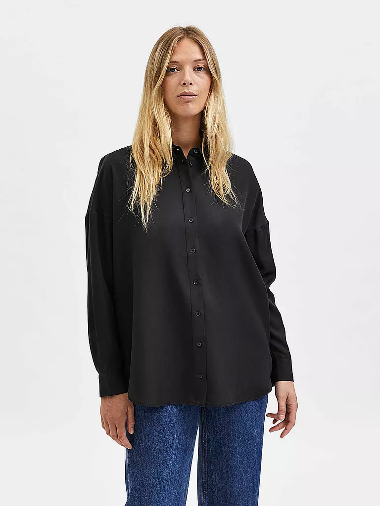 SELECTED FEMME | Bluse SLFSANNI  | schwarz