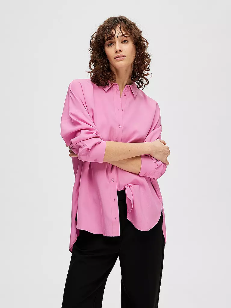 SELECTED FEMME | Bluse SLFSANNI  | rosa