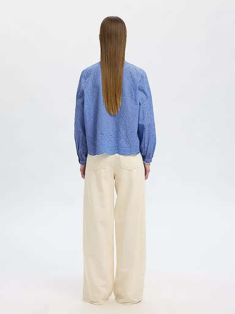 SELECTED FEMME | Bluse SLFTATIANA | blau