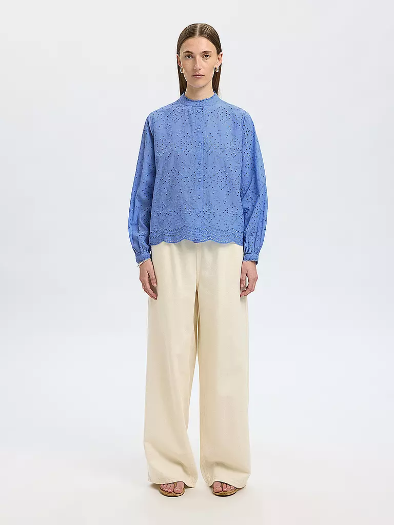 SELECTED FEMME | Bluse SLFTATIANA | blau