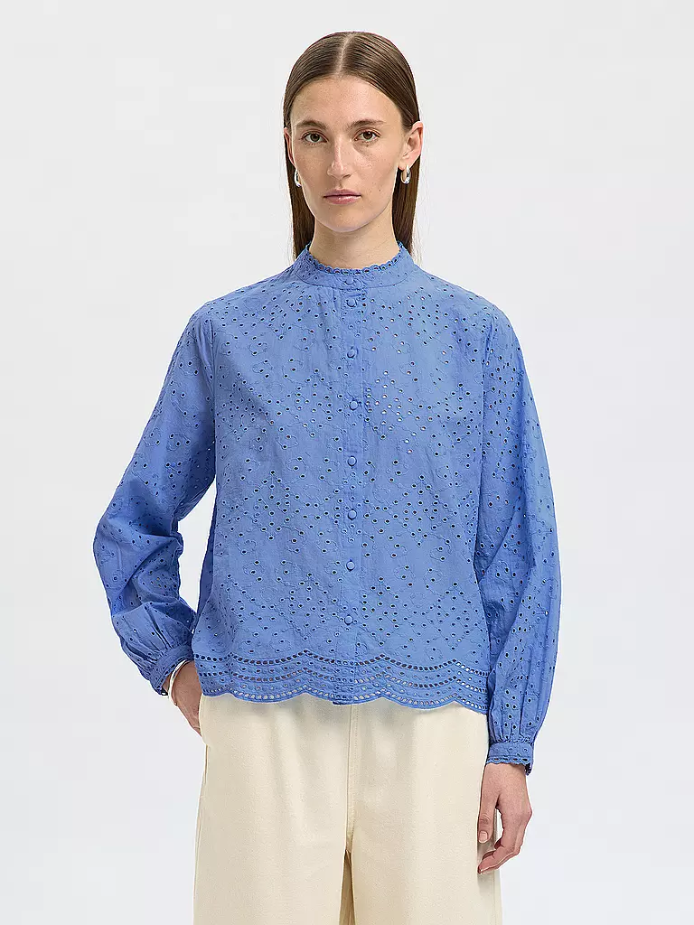 SELECTED FEMME | Bluse SLFTATIANA | blau