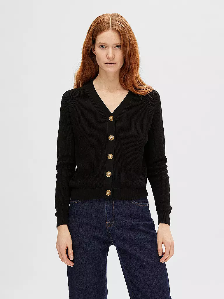 SELECTED FEMME | Cardigan SLFELINNA | schwarz