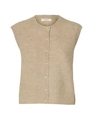 SELECTED FEMME | Gilet SLFLULU  | Creme