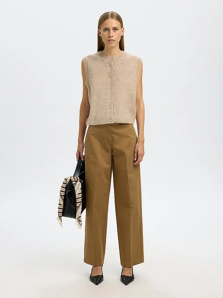 SELECTED FEMME | Gilet SLFLULU  | Creme