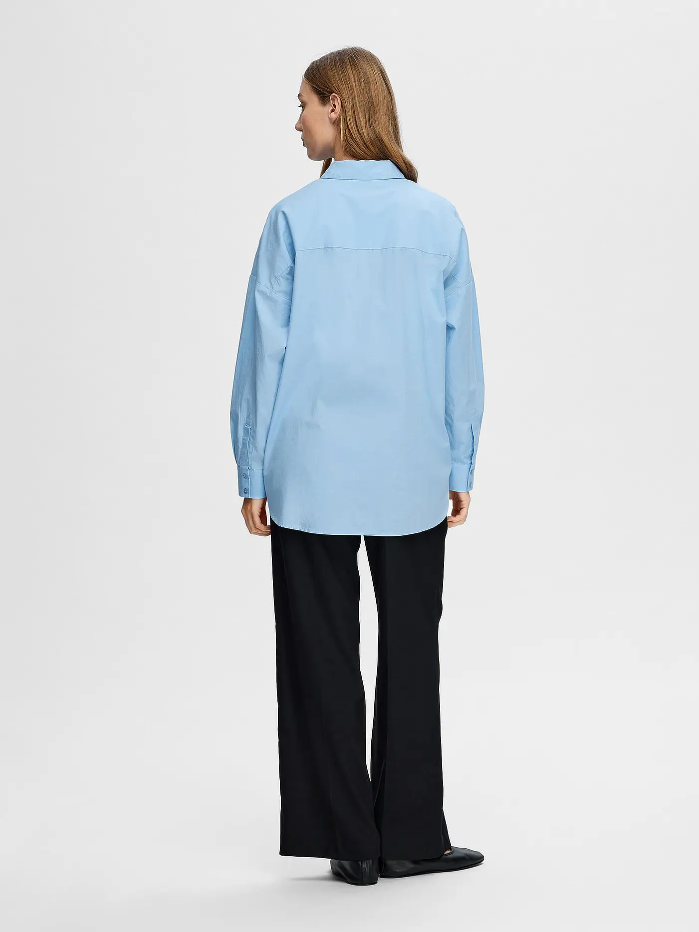 SELECTED FEMME | Hemdbluse SLFDINA-SANNI | hellblau