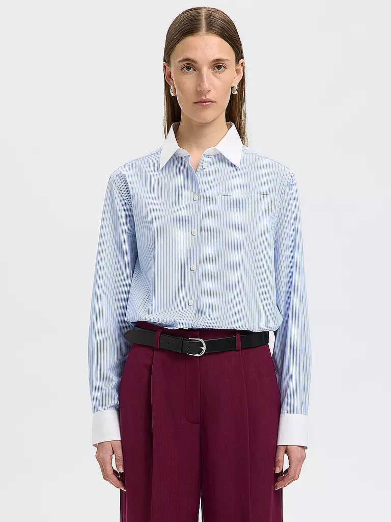 SELECTED FEMME | Hemdbluse SLFILINA | hellblau